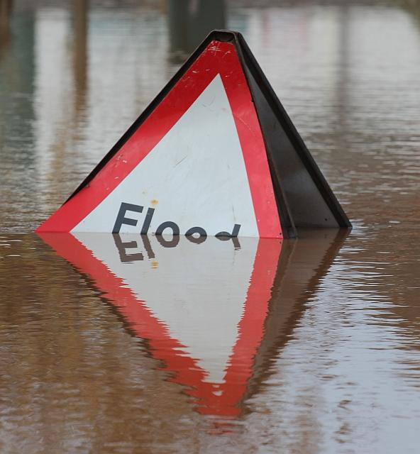 Flood sign