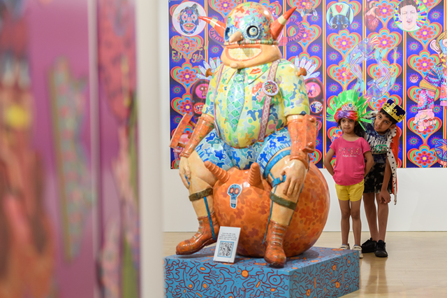 The kaleidoscopic creations of digital artist Jason Wilsher-Mills have inspired Rugby Art Gallery and Museum's Summer of Colour.